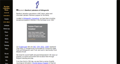 Desktop Screenshot of barefootlabradors.com